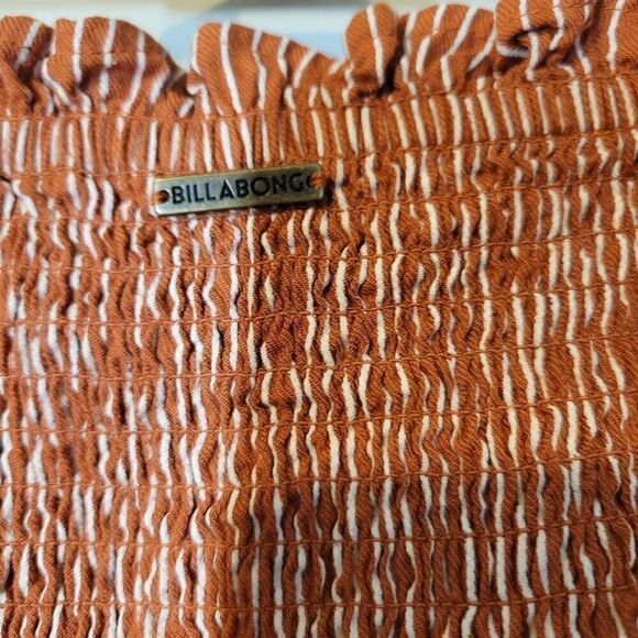 Billabong💗Well Grounded Strapless Top Small - Picture 6 of 8